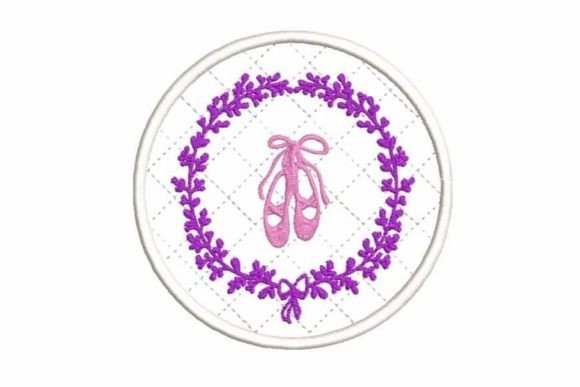 Ballet Shoes ITH Coaster for Holiday Gifts