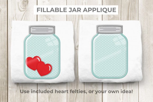 Fillable Canning Jar Applique Review