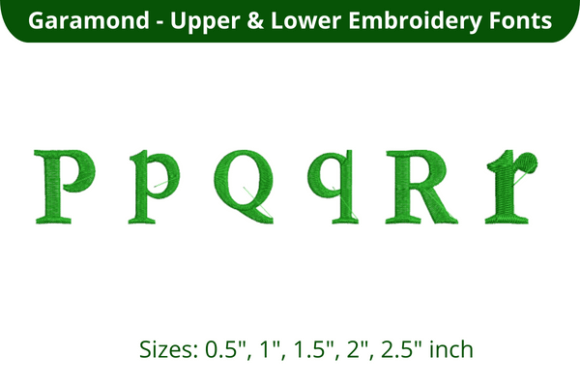 Garamond Font PQR: A Designer's Real-World Embroidery Review