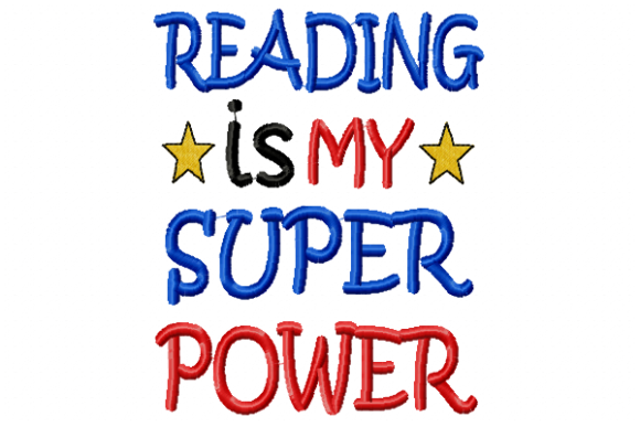 Reading is My Superpower Embroidery Review
