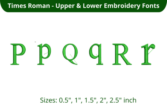 Times Roman Font PQR Review for Personalized Embroidery Gifts