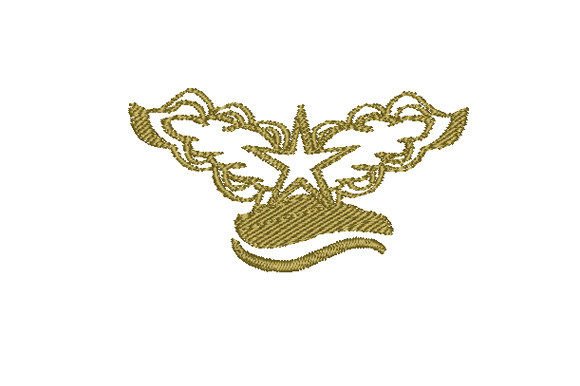 Winged Flying Star Embroidery Review for Boutique Apparel