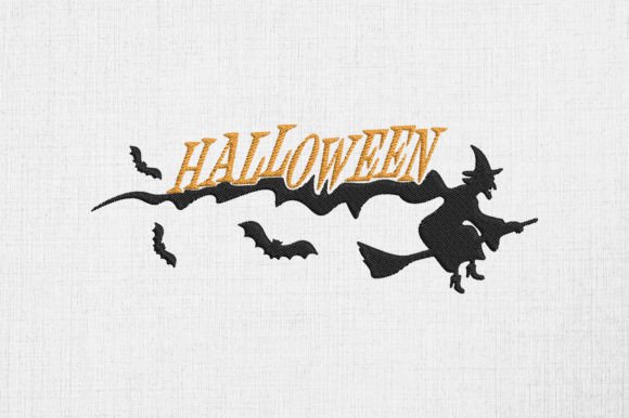 Witch on Broomstick Halloween Review